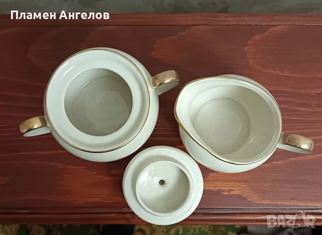 Комплект захарница и каничка/латиера/. KAHLA, снимка 8 - Сервизи - 53265292