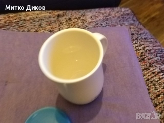 Порцеланова чаша нова Хепи бърт дей-ай лавю-свети валентин-2 броя нови с капак 350млл, снимка 9 - Чаши - 43327905