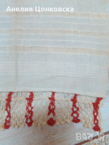 Старинна кенарена кърпа 90 г., снимка 1