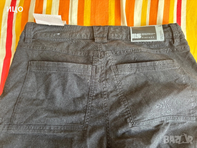 Нов работен дънков карго панталон Engelbert Strauss, снимка 9 - Панталони - 52388970