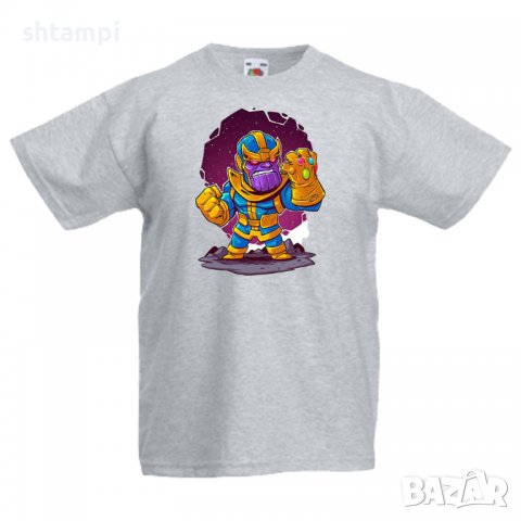 Детска тениска Marvel Thanos Игра,Изненада,Подарък,Геймър,, снимка 1 - Детски Блузи и туники - 36735413