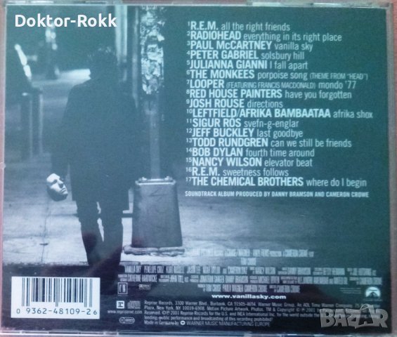 Various - Music From Vanilla Sky (2001, CD) , снимка 2 - CD дискове - 40845431