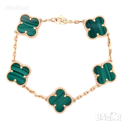 Златна дамска гривна Cleef 10,78гр. 18,0см. 14кр. проба:585 модел:32163-1