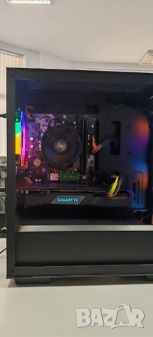 Продавам Гейм РС Ryzen 5 5500/16Gb/512Gb SSD+1TB HDD/GB 1660 Super/Гаранция, снимка 5 - Геймърски - 52578044