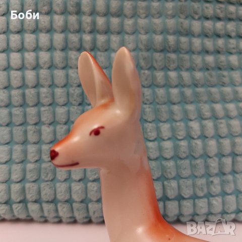 Стара Рядка Фигурка Порцеланова СИП Сърна Сърничка 1953-59, снимка 11 - Колекции - 43818862