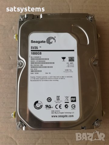 Хард диск Seagate Barracuda SV35.6 ST1000VX000 1000GB SATA 6.0Gb/s, снимка 3 - Твърди дискове - 43594503
