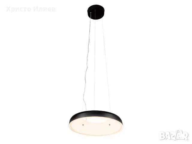 LED пендел Полилей димируем Zigbee Smart Home с дистанционно смарт Черен, снимка 5 - Лед осветление - 49385350