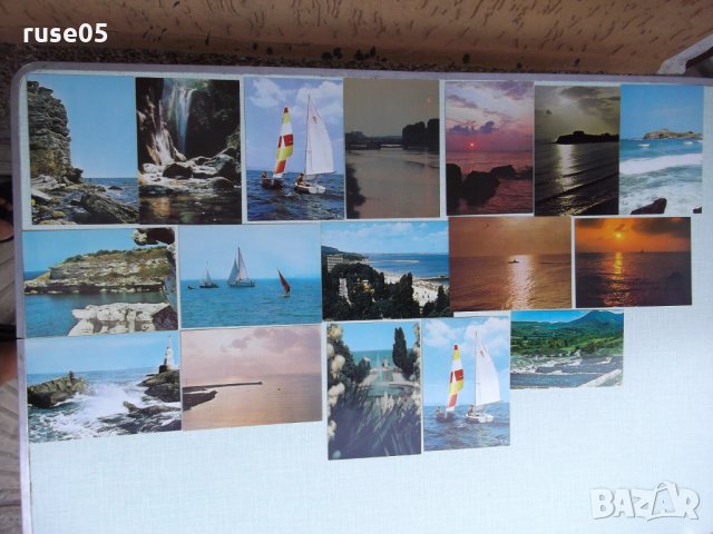 Лот от 17 бр. български картички, снимка 1 - Други ценни предмети - 26410497