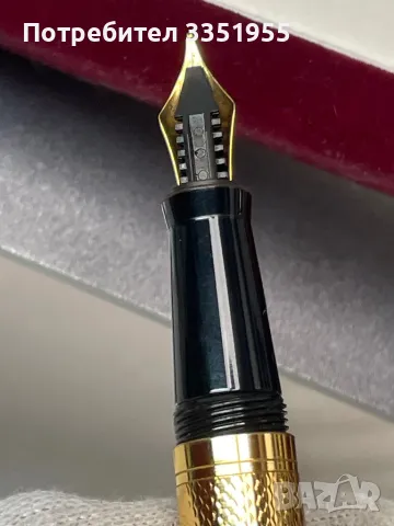 Луксозна златна писалка 18к, снимка 14 - Колекции - 48957229