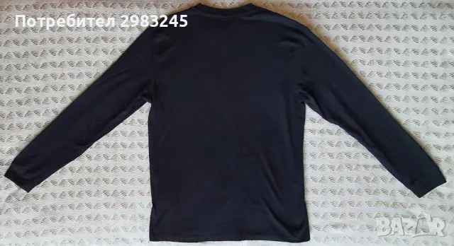 Черна блуза с дълги ръкави и мъниста , снимка 3 - Блузи с дълъг ръкав и пуловери - 47371044