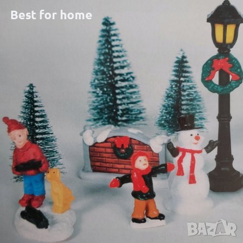 Коледен адвент календар - коледно село 24 части   , снимка 7 - Декорация за дома - 43192911