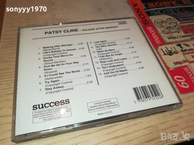 PATSY CLINE CD 1708251737, снимка 7 - CD дискове - 51394287