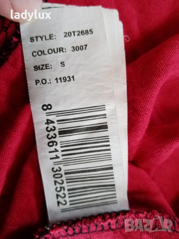 Desigual, Оригинална, Размер S. Код 1709, снимка 4 - Тениски - 36572260