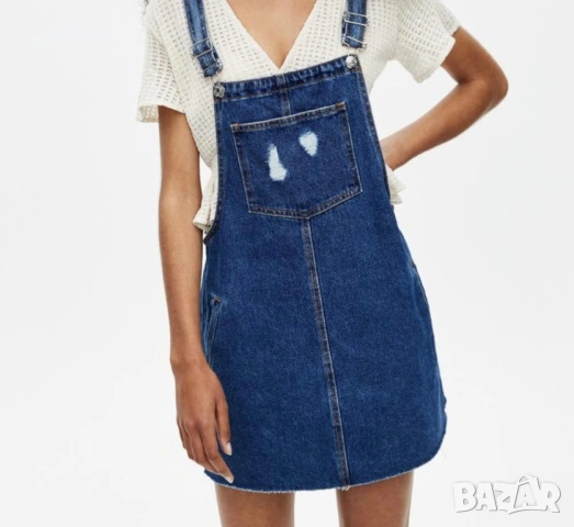 Дънкова рокля сукман