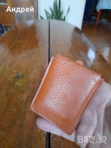 Старо кожено портмоне #11, снимка 3 - Антикварни и старинни предмети - 43133119