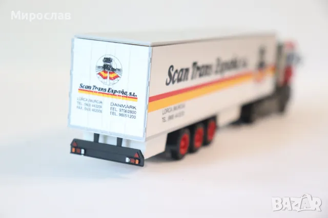 AMW 1:87 H0 RENAULT MAGNUM КАМИОН ТИР МОДЕЛ КОЛИЧКА, снимка 8 - Колекции - 50163350