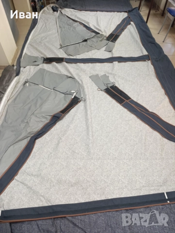 Модел 2024г. Форселт за каравана ISABELLA CAPRI NORTH. Размер 850cm (836–860)см земя-земя., снимка 9 - Палатки - 51568333