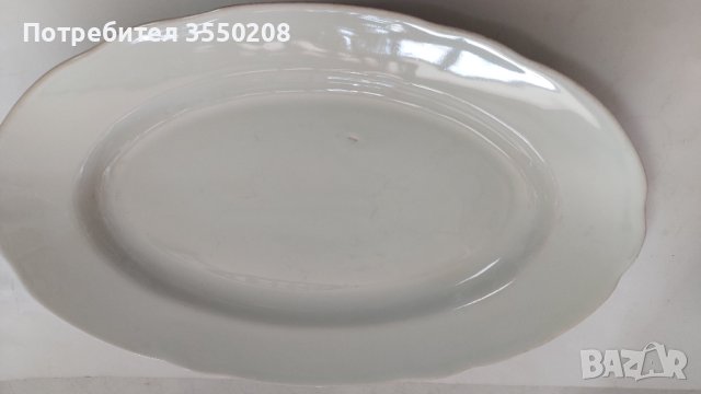 Порцеланови  чинии, елипсовидни, снимка 4 - Чинии - 44079013