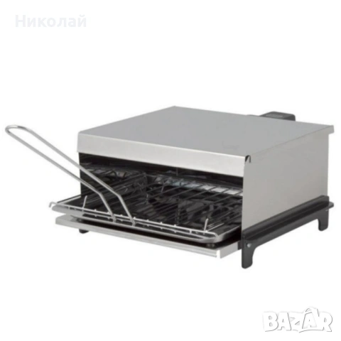 Бездимна електрическа скара Voltz OV51015P – 1200W мощност, незалепващо покритие и удобно готвене у , снимка 3 - Скари - 53116125