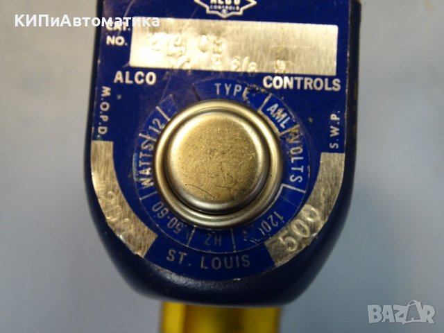 магнет вентил ALCO CONTROLS 214 CB G1/4 110VAC solenoid valve, снимка 8 - Резервни части за машини - 37827804