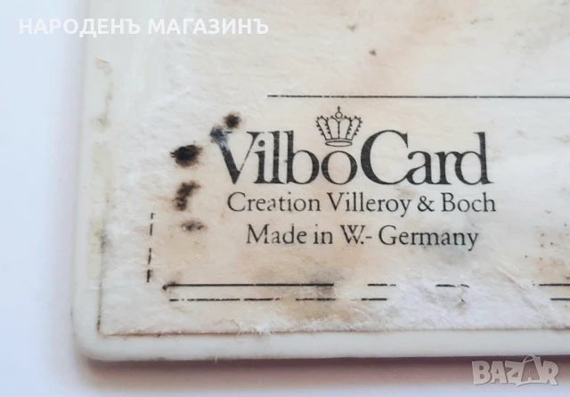 VILLEROY & BOCH - Две порцеланови купи порцелан + подарък порцеланова плоча картина на Вилерой, снимка 17 - Други ценни предмети - 51276201