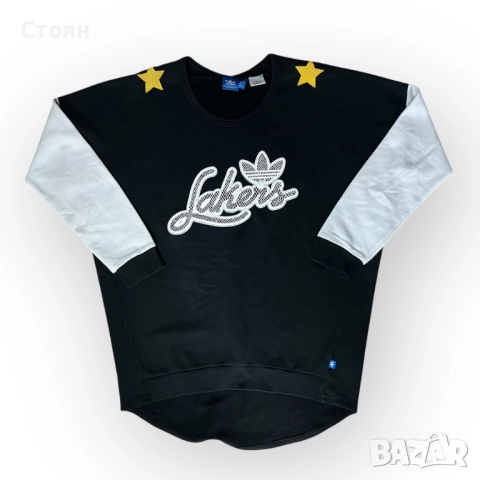 Adidas x Lakers Oversized Sweatshirt Crewneck !SAMPLE! (Дамско)