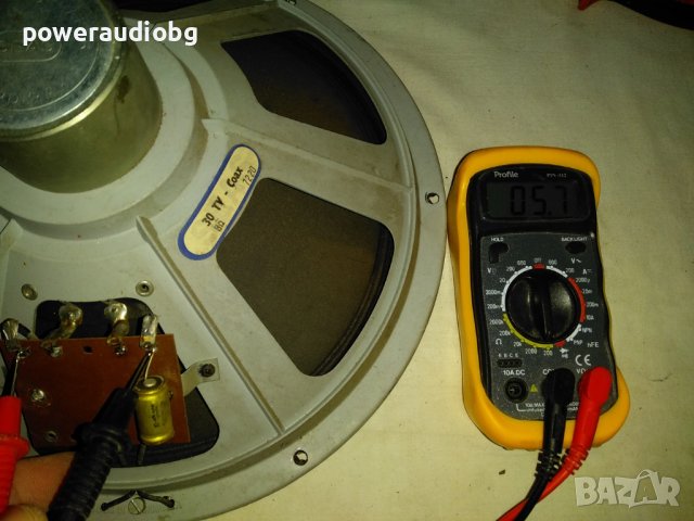 Vintage AlNiCo, Алнико 12" SEAS 30 TV-Coax speaker - 1бр, снимка 10 - Тонколони - 43613503