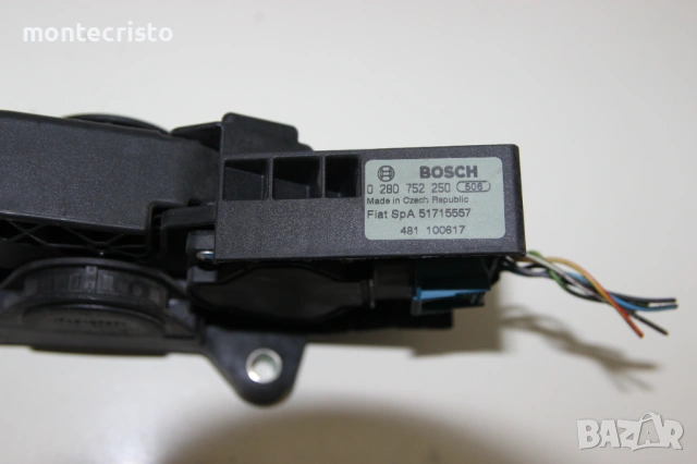 Педал газ Fiat Idea (2004-2011г.) потенциометър 0280752250 / 0 280 752 250 / 51715557, снимка 2 - Части - 53198145