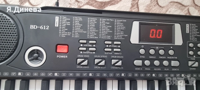 Детска юника/клавир 61 тона/клавиши , снимка 8 - Музикални играчки - 53445195