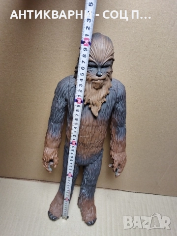 Голяма Играчка, Екшън Фигура Чубака От Поредицата Междузвездни Войни / 50см. / 1кг. , снимка 8 - Антикварни и старинни предмети - 52258181