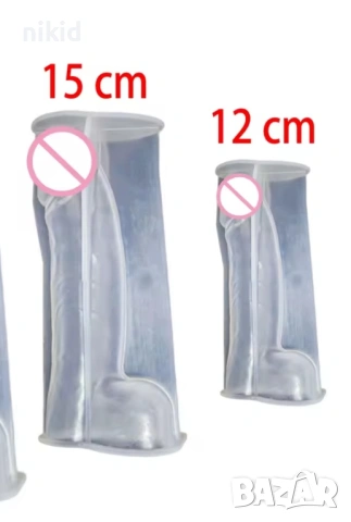 3D мъжки полов орган силиконов молд форма за свещ гипс фондан смола шоколад декор парти, снимка 8 - Форми - 46294360