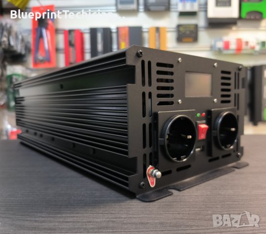 12V UPS 3000/6000W с пълна синусоида и 20А зареждане, снимка 2 - Друга електроника - 43192176