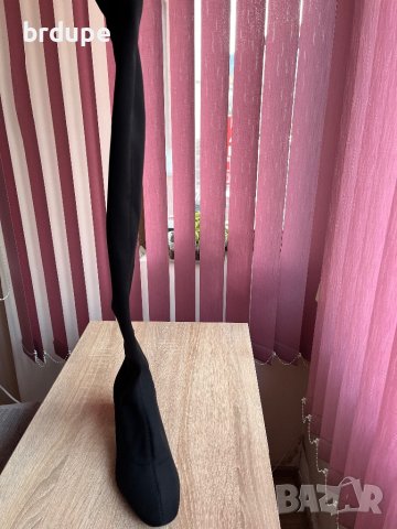 Zara дълги ботуши над коляното. Чизми Зара, снимка 6 - Дамски ботуши - 44141373