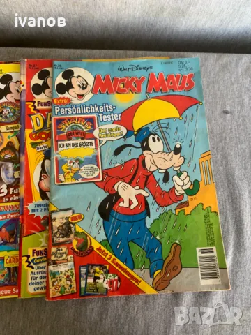 лот книжки Micky Maus 6 броя, снимка 8 - Списания и комикси - 49882114