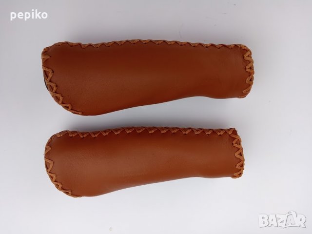 Продавам колела внос от Германия нови кожени грипове за велосипед HANDIZ, снимка 3 - Велосипеди - 28668636