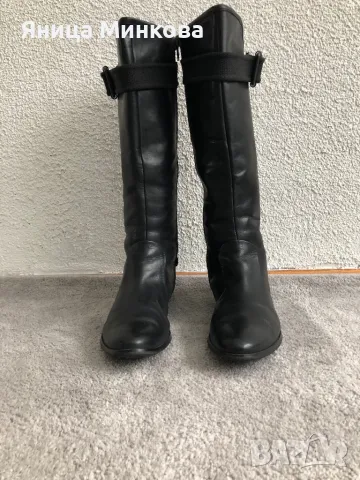 Дамски ботуши, естествена кожа G-STAR, снимка 2 - Дамски ботуши - 47603260