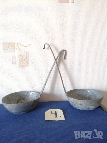 Стари гевгири,цедки- сита, чарпаци, ръчно изковани от мед., снимка 13 - Антикварни и старинни предмети - 42589099