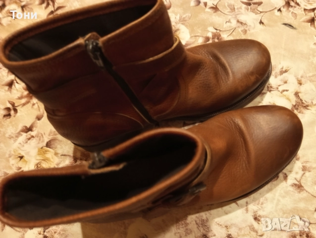 Нови Дамски Зимни Боти Изцяло от Естествена Кожа 38 , снимка 6 - Дамски боти - 52684338