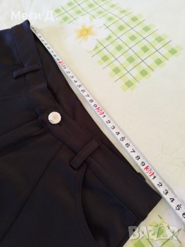 Черен панталон на райета+1 панталон подарък, размери 29-28/М, снимка 13 - Панталони - 40823837