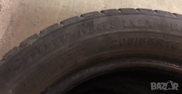 Продавам 2бр зимни гуми 205/55/16 ПЕТЛАС Petlas Snow Master W651 6,7мм DOT1715, снимка 4 - Гуми и джанти - 36710280