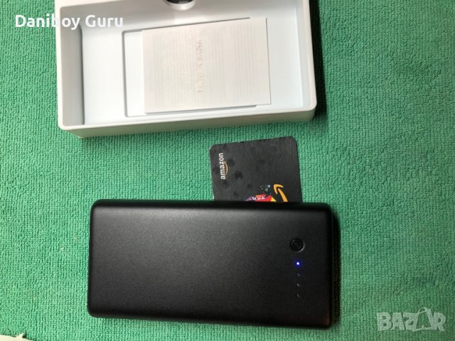 Преносимо зарядно устройство 36800mAh, Power Bank с три изхода и двоен вход (2.1A USB-C вход и микро, снимка 3 - Външни батерии - 38485862