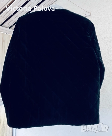 Луксозно кадифено дизайнерско сако STENAU Германия, снимка 5 - Сака - 52322387