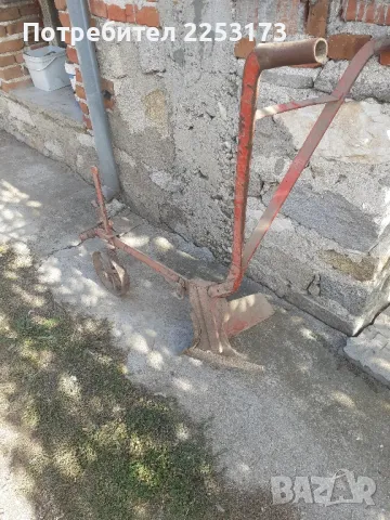 Стар железен плуг, снимка 4 - Антикварни и старинни предмети - 47791085