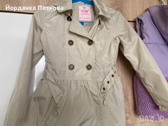 Детски шлифер и елек 104 р-р, снимка 4 - Детски якета и елеци - 52902976