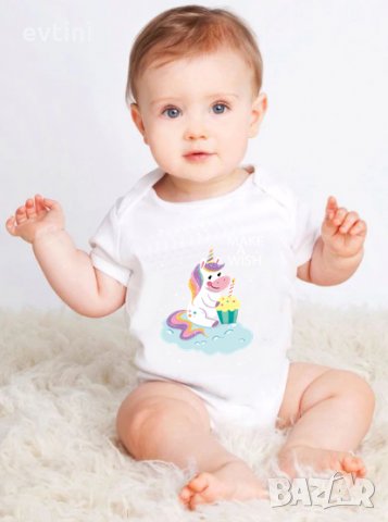 Бебешко боди с надпис и снимки / по твой дизайн, снимка 5 - Бодита за бебе - 26890160