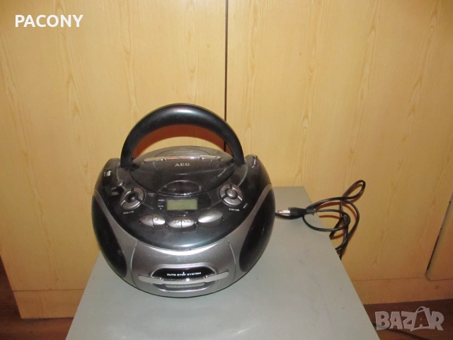 радиокасетофон AEG  - 2 броя  Бумбластер AEG SRR 4317, снимка 12 - Радиокасетофони, транзистори - 51146955