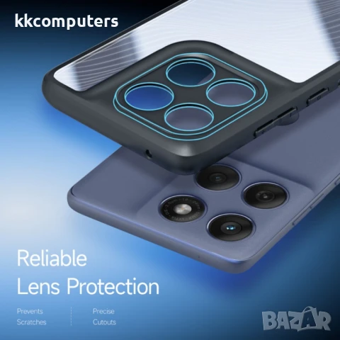 Motorola Edge 60 5G / 60 Fusion 5G Удароустойчив DUX DUCIS Aimo / TPU+PC, Matte Drop-proof Калъф и П, снимка 7 - Калъфи, кейсове - 50736173