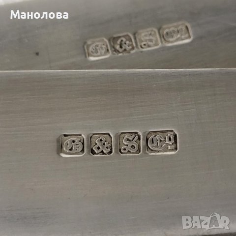 Комплект прибори за хранене за двама., снимка 6 - Антикварни и старинни предмети - 43875941