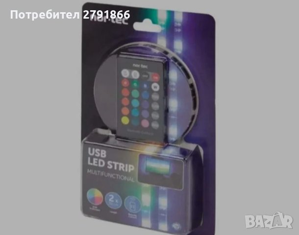 USB LED лента Nor-Tec 2бр 50 см