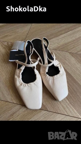 Massimo Dutti балеринки нови. Размер 37, снимка 3 - Дамски ежедневни обувки - 52752527